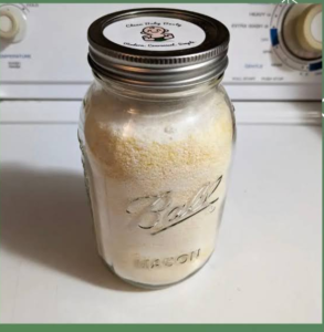 homemade laundry detergent